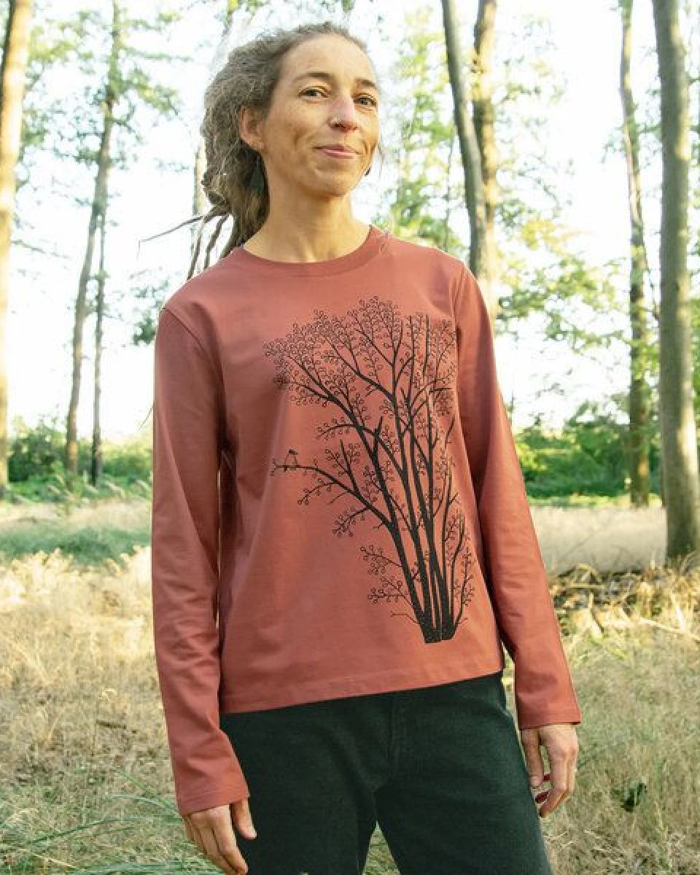 Cmig Erle mit Elster Langarmshirt – Ansicht 4