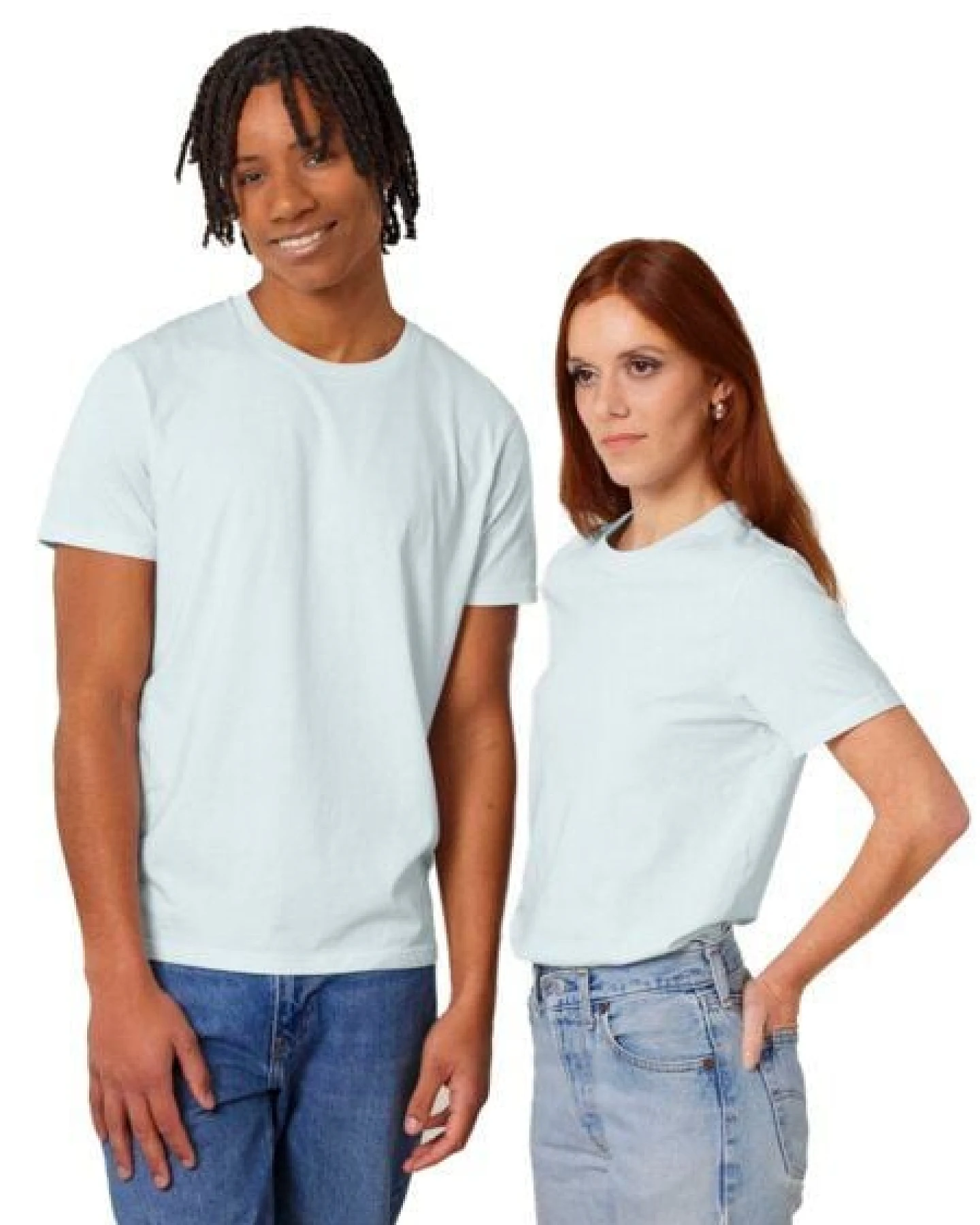 YTWOO Iconic Unisex Basic T-Shirt aus 100% Nachhaltiger Bio-Baumwolle – Ansicht 2