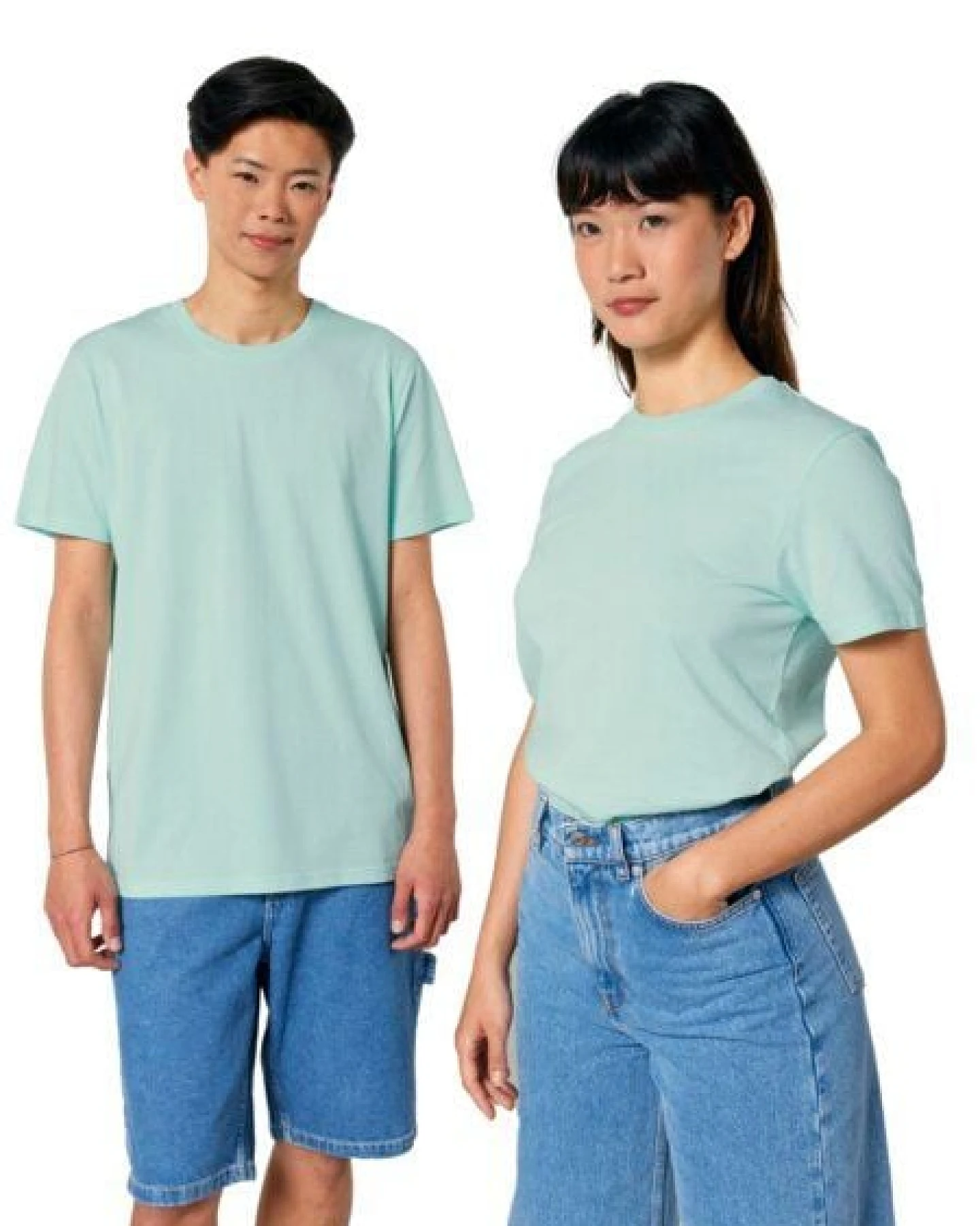 YTWOO Iconic Unisex Basic T-Shirt aus 100% Nachhaltiger Bio-Baumwolle – Ansicht 4