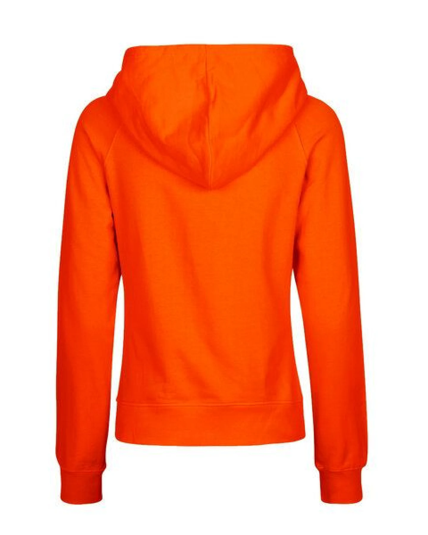 HANDGEDRUCKT "Stubentiger" Frauen Hoody aus reiner Biobaumwolle (kbA) – Ansicht 2