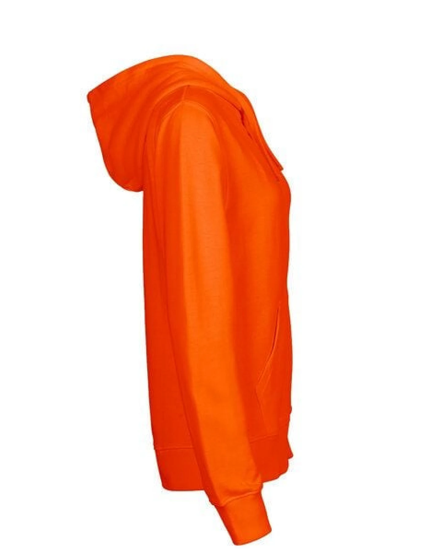 HANDGEDRUCKT "Stubentiger" Frauen Hoody aus reiner Biobaumwolle (kbA) – Ansicht 3