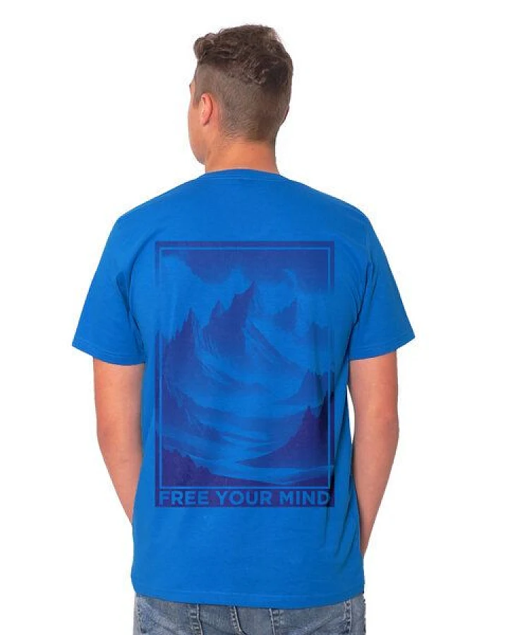 HANDGEDRUCKT "Free Your Mind" Männer T-Shirt von EarthPositive