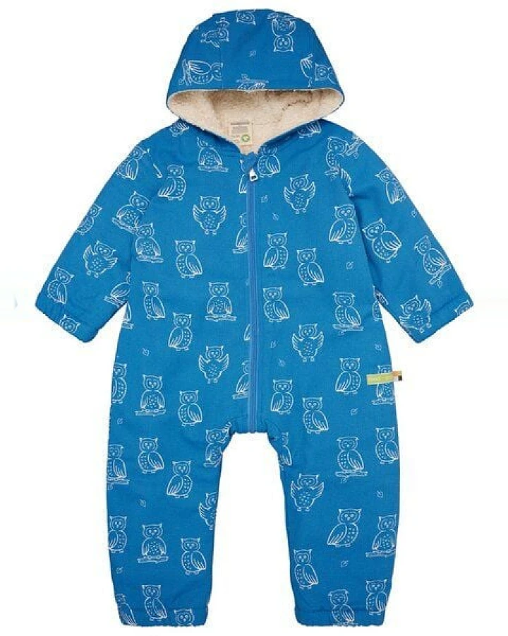 loud + proud Babys & Kinder Wasserabweisender Overall mit Teddyfutter, , GOTS-zertifiziert