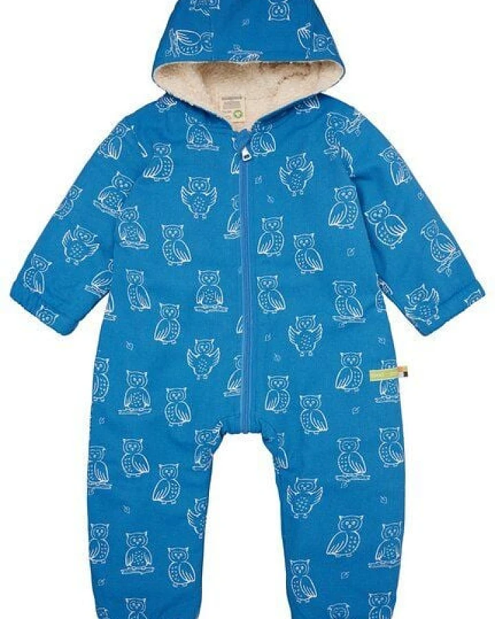 loud + proud Babys & Kinder Wasserabweisender Overall mit Teddyfutter, , GOTS-zertifiziert