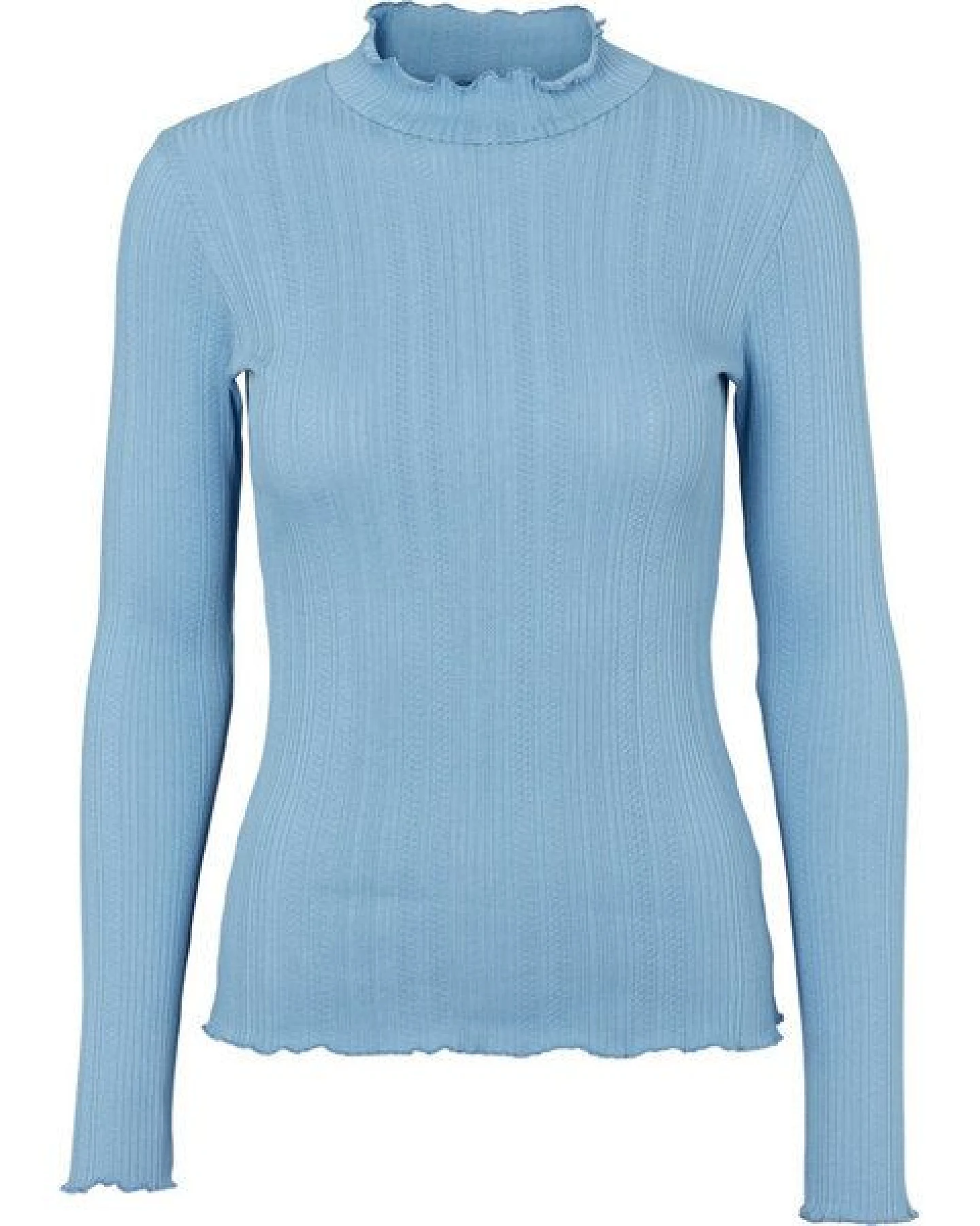 Basic Apparel High Neck Langarm Shirt SCALA aus Bio-Baumwolle – Ansicht 3