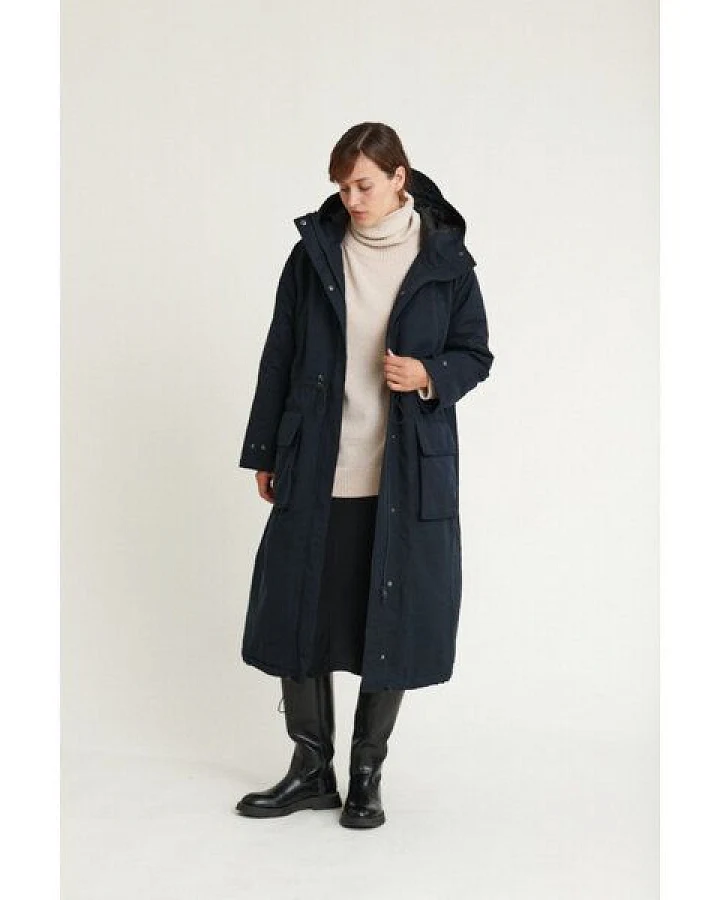 Basic Apparel Wintermantel Ajlin Parka aus recyceltem Polyester