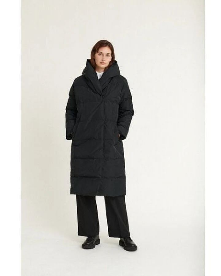 Basic Apparel Wintermantel Tenna Shawl Collar Parka aus recyceltem Polyester