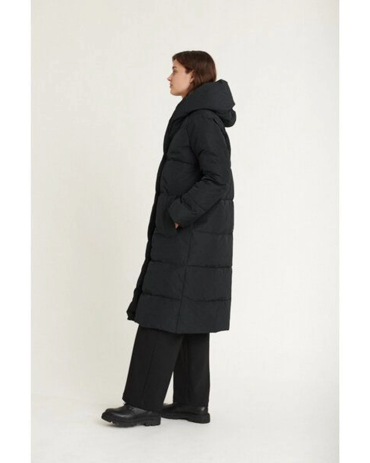 Basic Apparel Wintermantel Tenna Shawl Collar Parka aus recyceltem Polyester – Ansicht 2