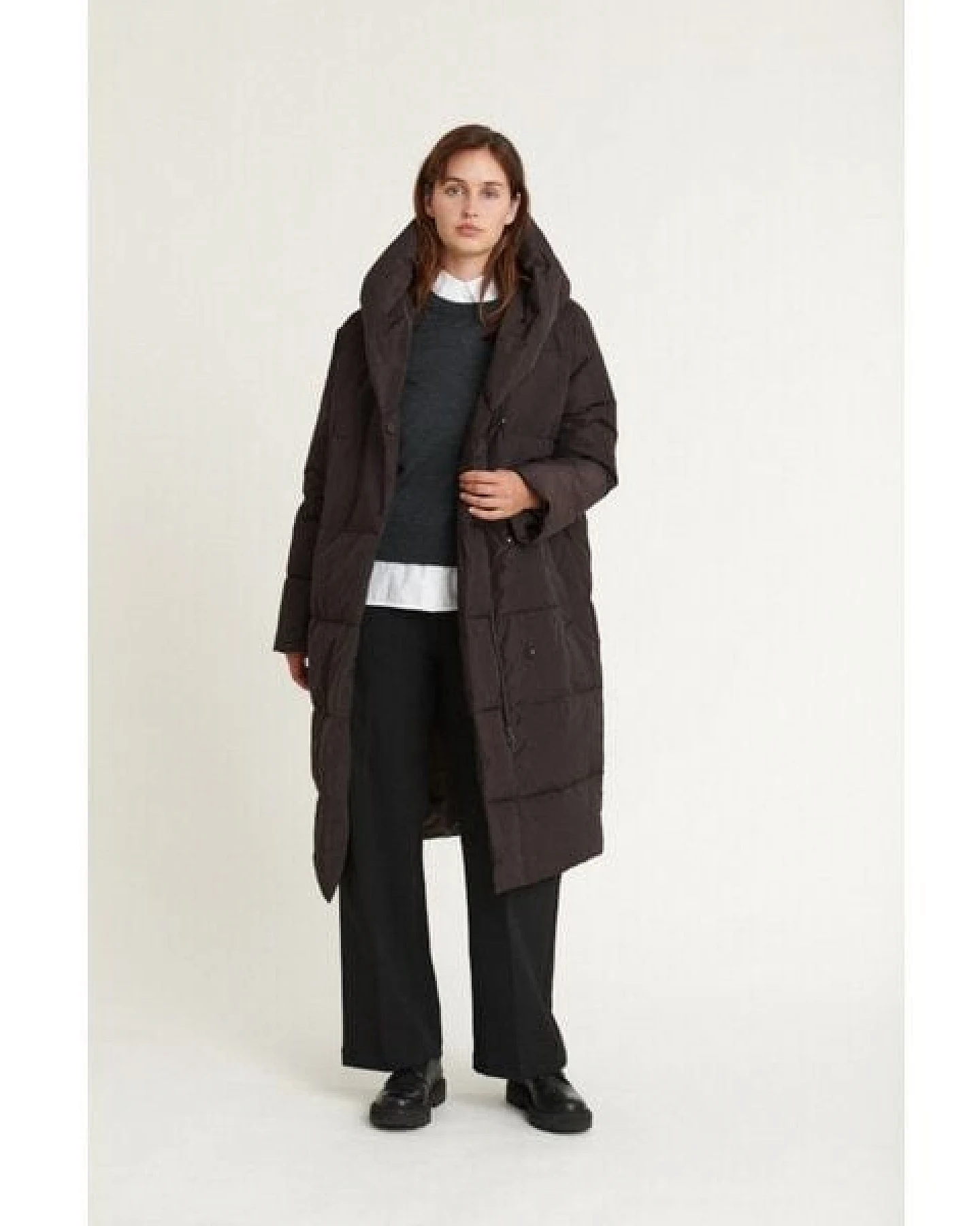 Basic Apparel Wintermantel Tenna Shawl Collar Parka aus recyceltem Polyester – Ansicht 4
