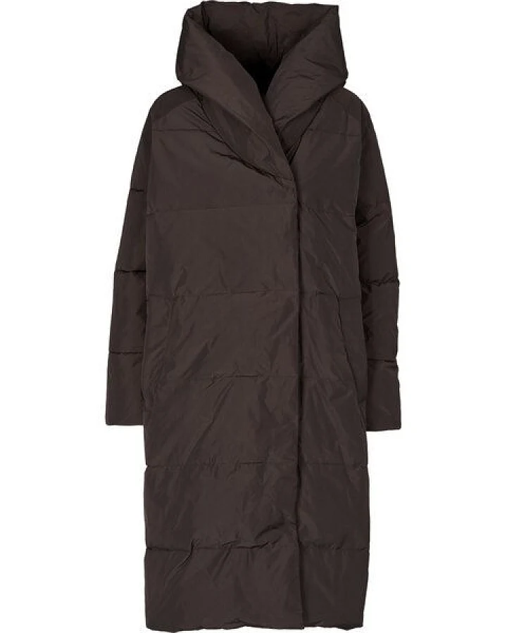 Basic Apparel Wintermantel Tenna Shawl Collar Parka aus recyceltem Polyester