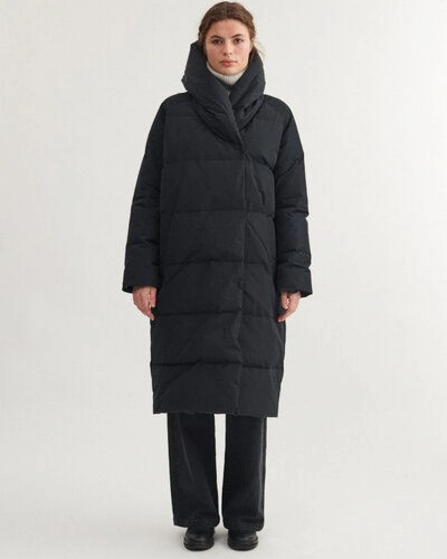 Basic Apparel Wintermantel Tenna Shawl Collar Parka aus recyceltem Polyester – Ansicht 2