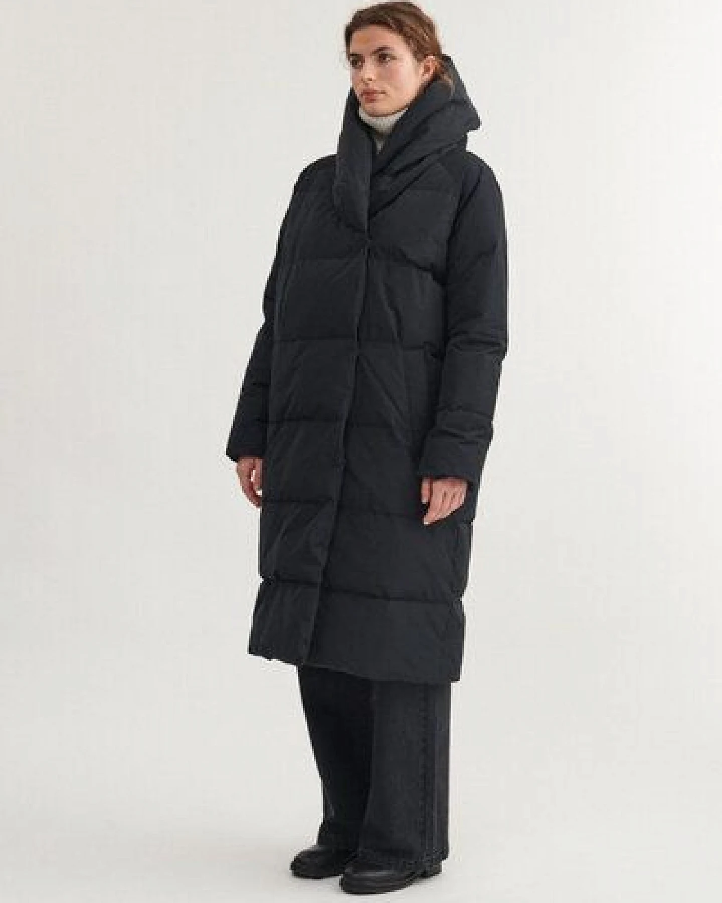 Basic Apparel Wintermantel Tenna Shawl Collar Parka aus recyceltem Polyester – Ansicht 4