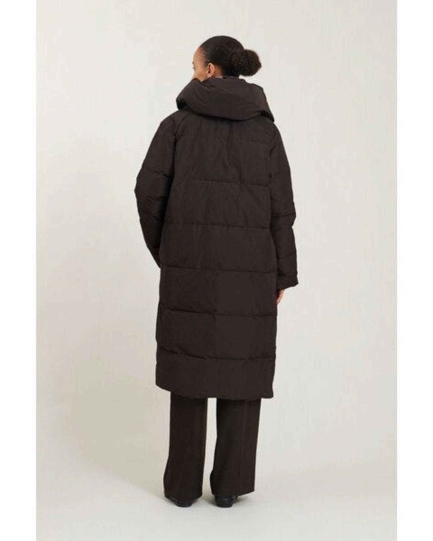 Basic Apparel Wintermantel Tenna Shawl Collar Parka aus recyceltem Polyester – Ansicht 3