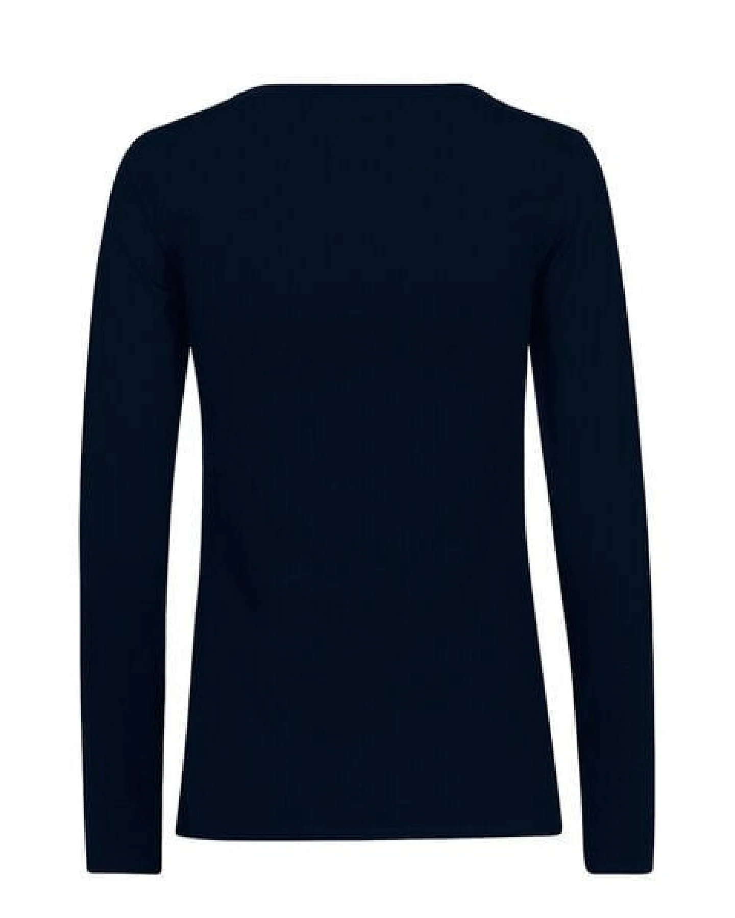 HANDGEDRUCKT "Stubentiger" Frauen Longsleeve aus reiner Biobaumwolle (kbA) – Ansicht 2