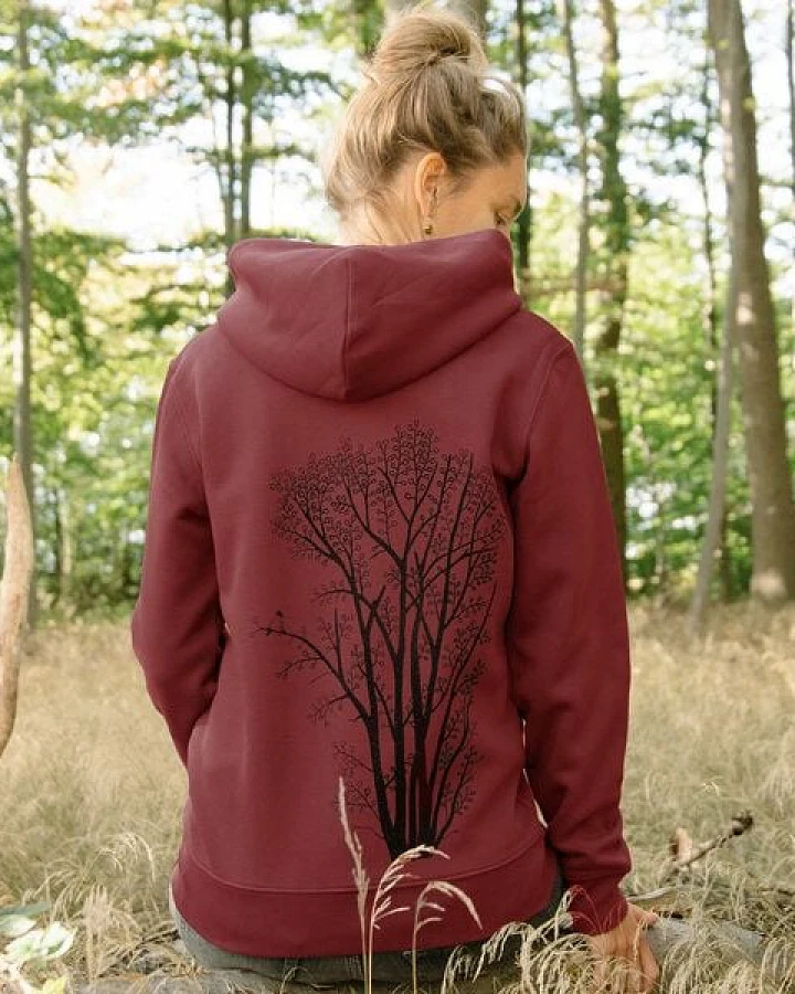 Cmig Erle mit Elster Kapuzenjacke unisex