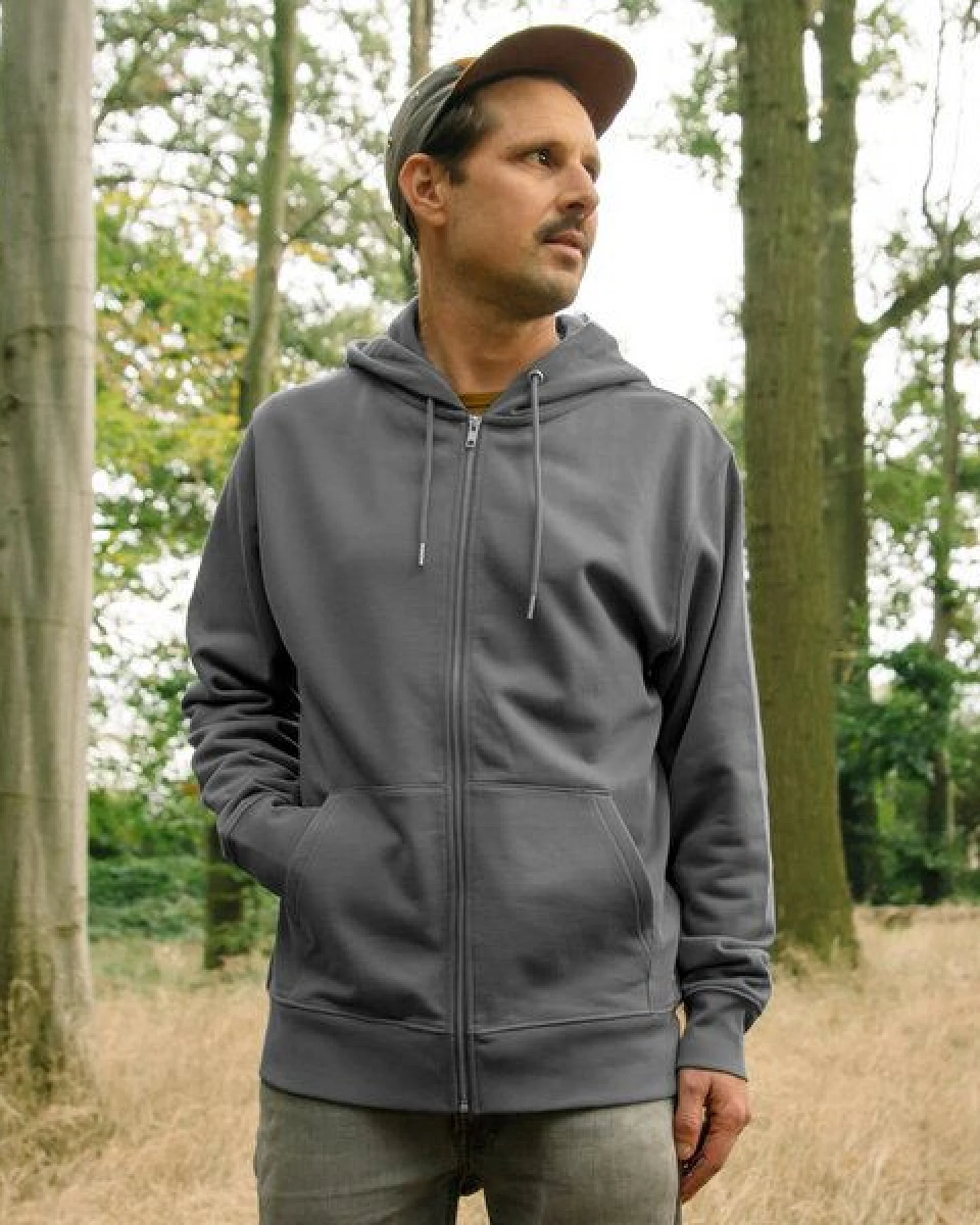 Cmig Erle mit Elster Kapuzenjacke unisex – Ansicht 3