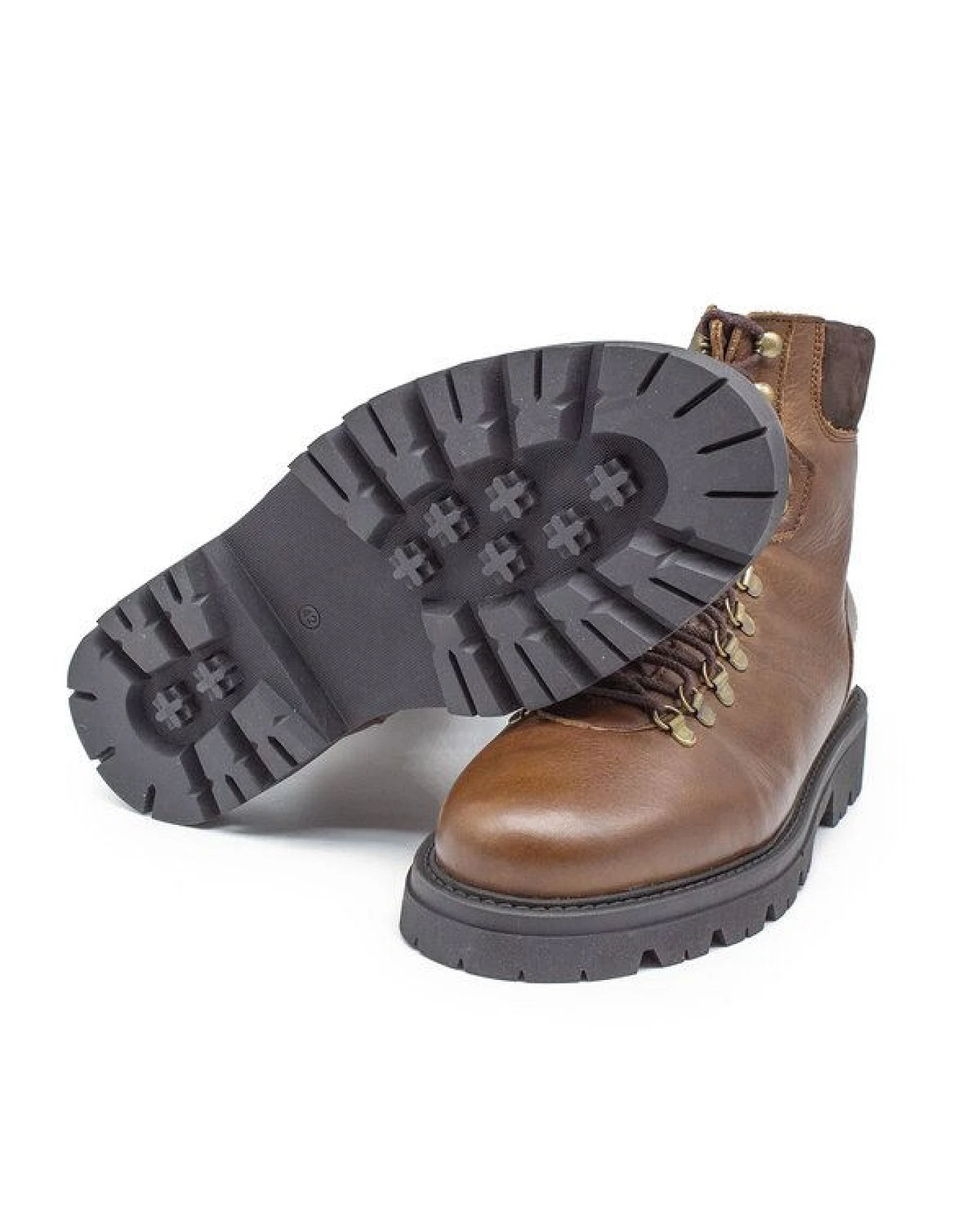 Werner 1911 Bio-Herrenstiefel mit Lammfellfutter - Polarwolf - cognac - IVN-zertifiziert – Ansicht 4