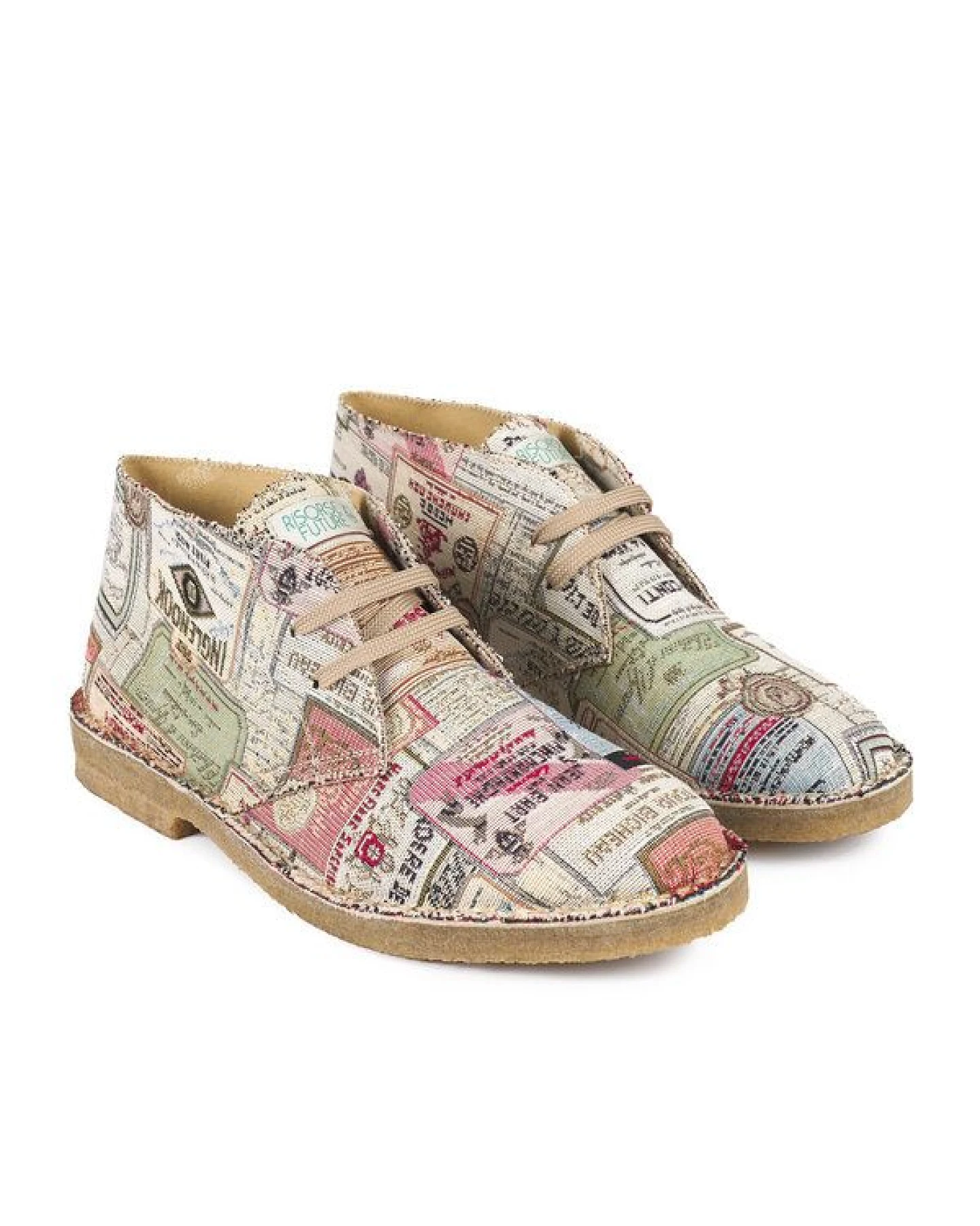 Risorse Future Deserto Desert Boot Vintage Label – Ansicht 2