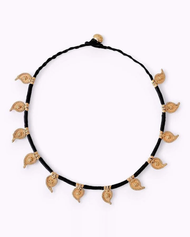 KIKOONI Dokra Kette "Teardrops"