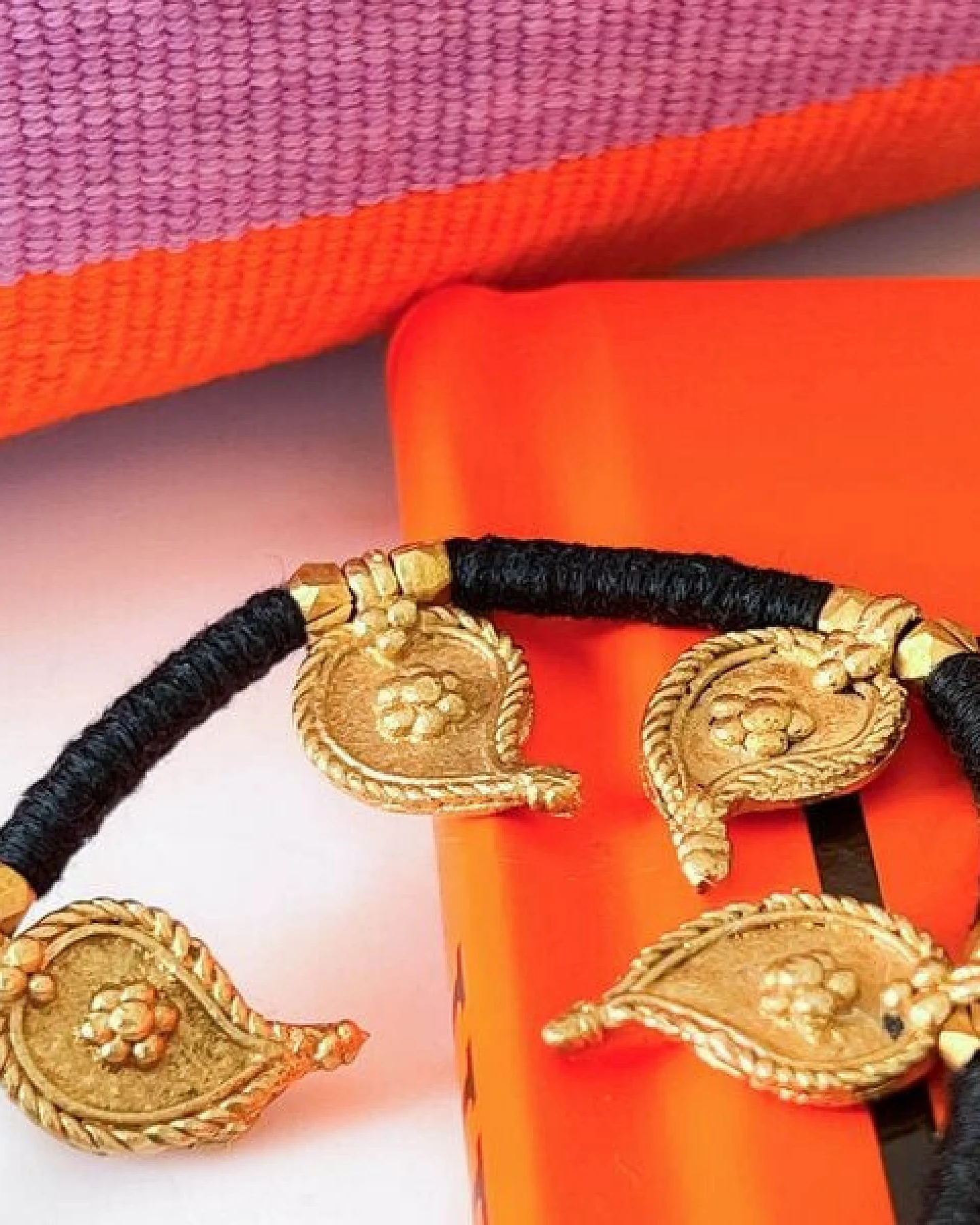 KIKOONI Dokra Kette "Teardrops" – Ansicht 4