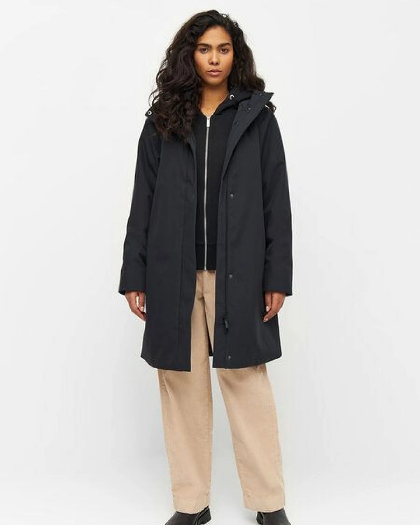 KnowledgeCotton Apparel Damen Winterjacke - Climate Shell – Ansicht 2