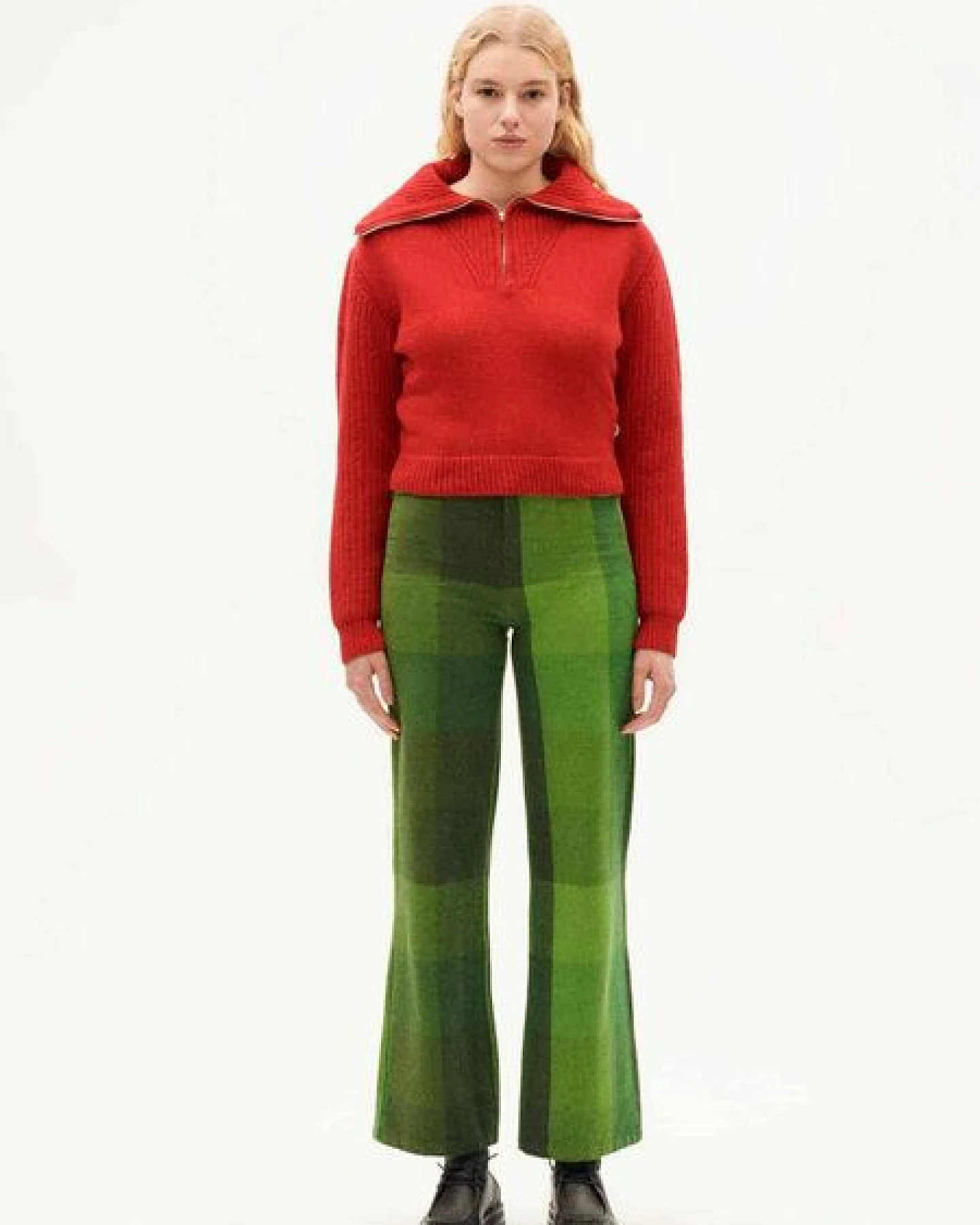 thinking mu Damen Pullover - Tanit Knitted Sweater - aus Wolle – Ansicht 2