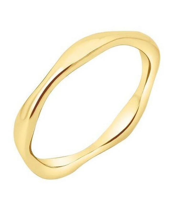 Eppi Silberner gewellter Ring Jax