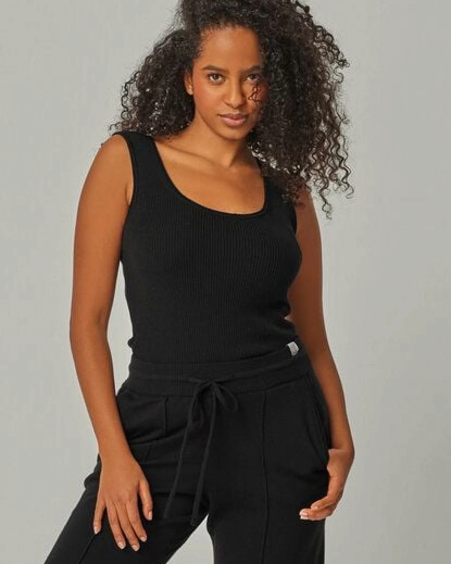 YOU LOOK PERFECT Merino Loungewear Set „Stricktop Blossom & Strickhose Elisa" – Ansicht 4