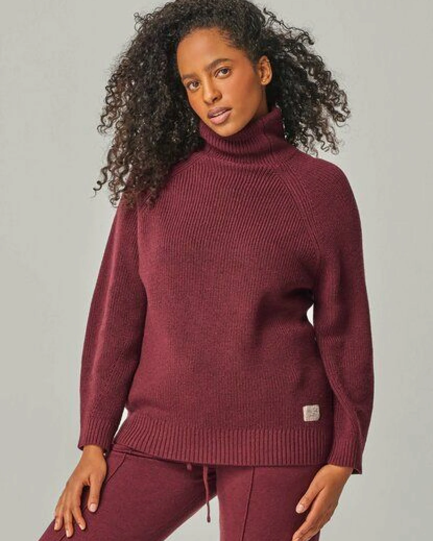 YOU LOOK PERFECT Merino Loungewear Set „Strickpullover Eve & Strickhose Elisa" – Ansicht 4