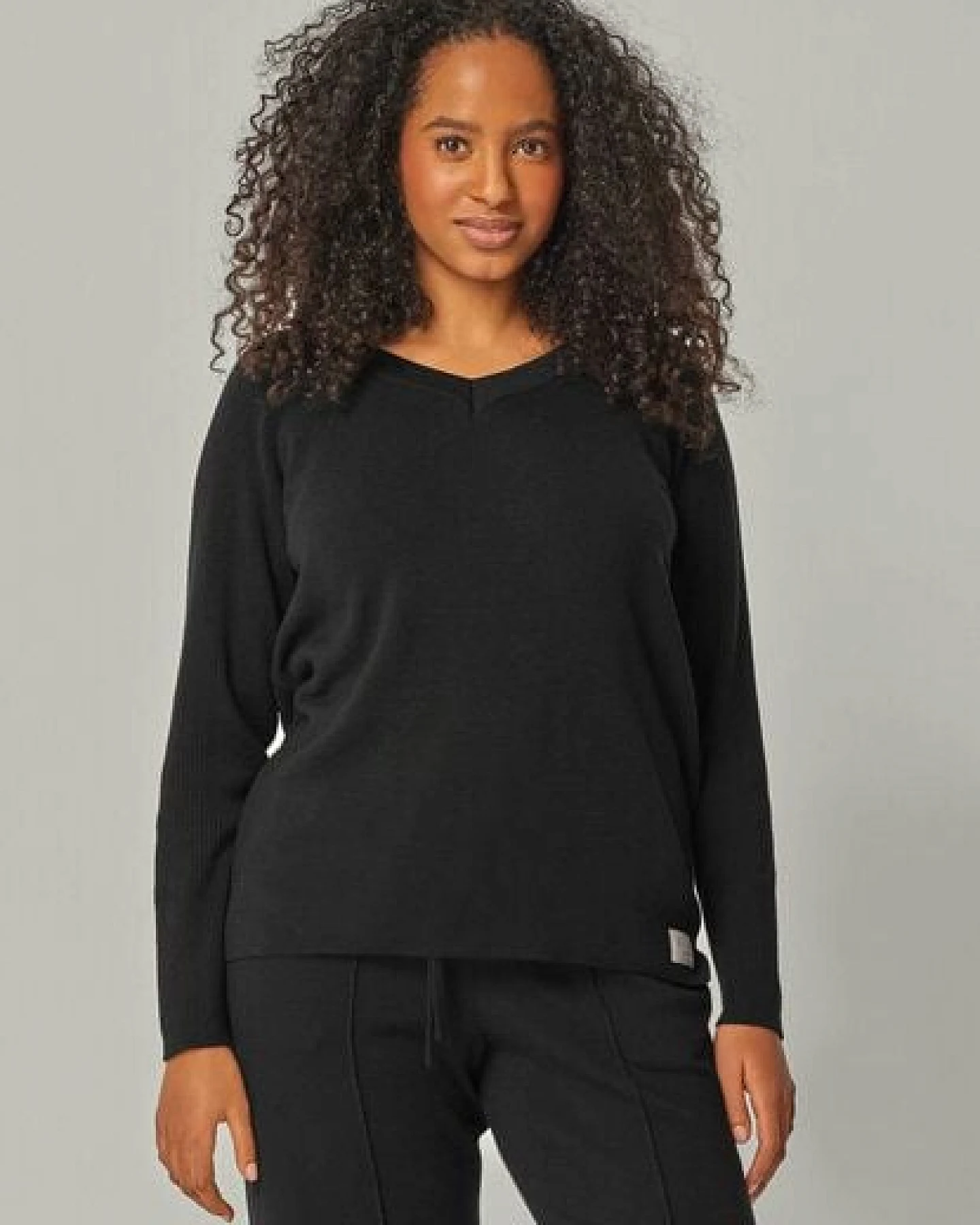 YOU LOOK PERFECT Merino Loungewear Set „Strickpullover Dorina & Strickhose Elisa" – Ansicht 4