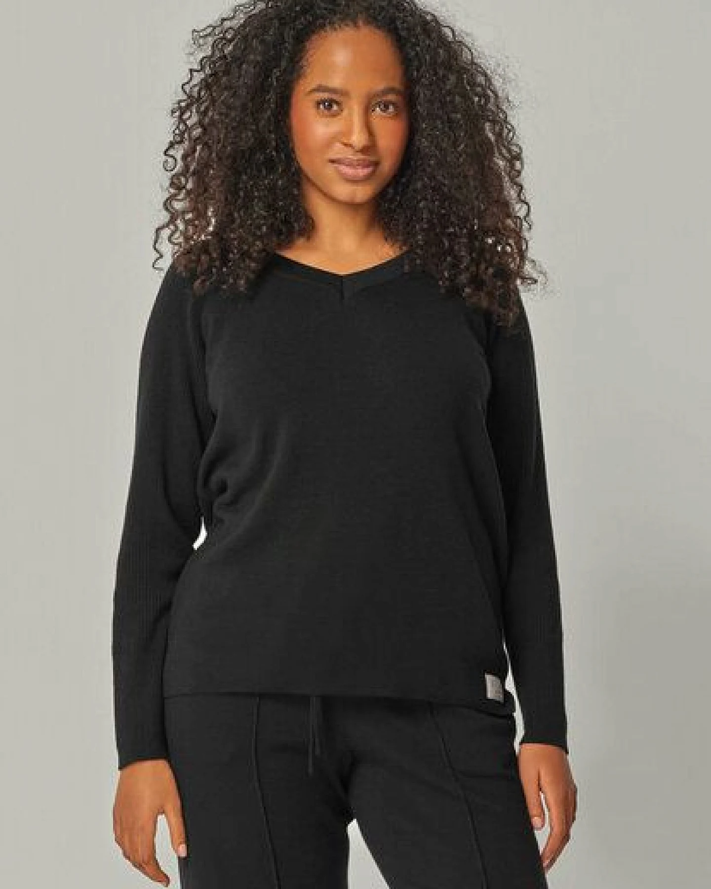 YOU LOOK PERFECT Merino Loungewear Set „Strickpullover Dorina & Strickhose Elisa" – Ansicht 4