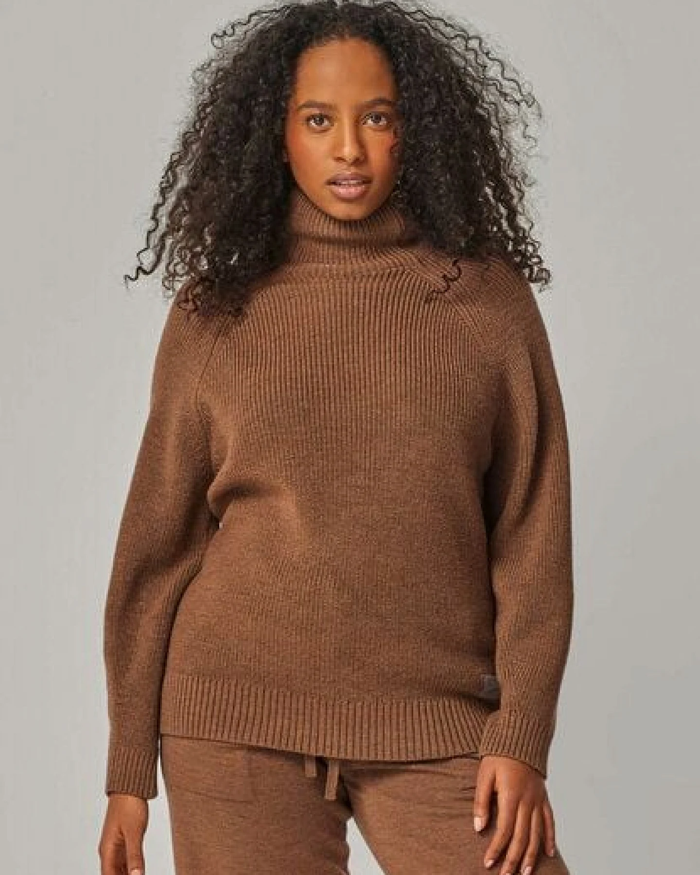 YOU LOOK PERFECT Merino Loungewear Set „Strickpullover Eve & Strickhose Bella" – Ansicht 4