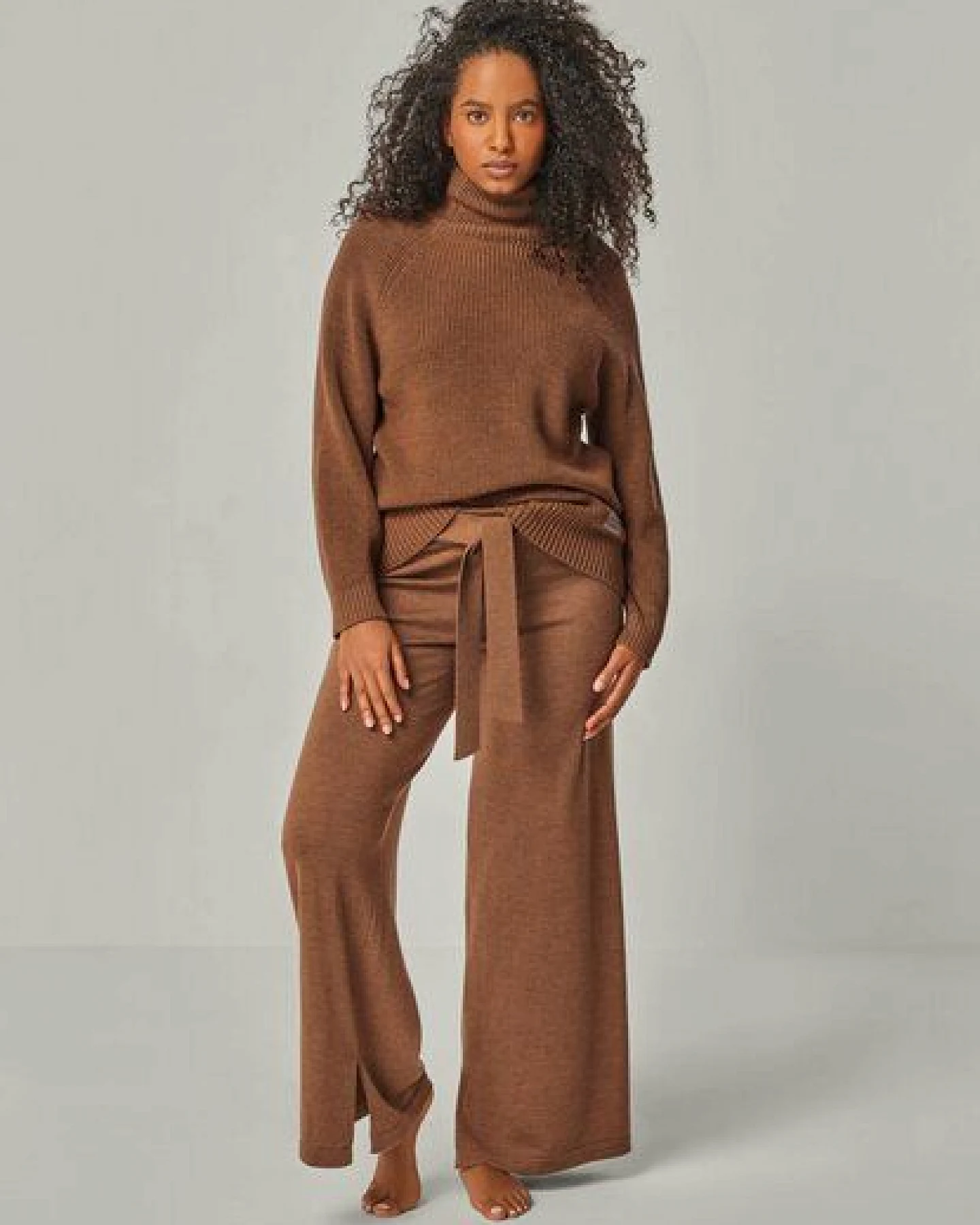 YOU LOOK PERFECT 100% Merino Rollkragenpullover "Eve" – Ansicht 3
