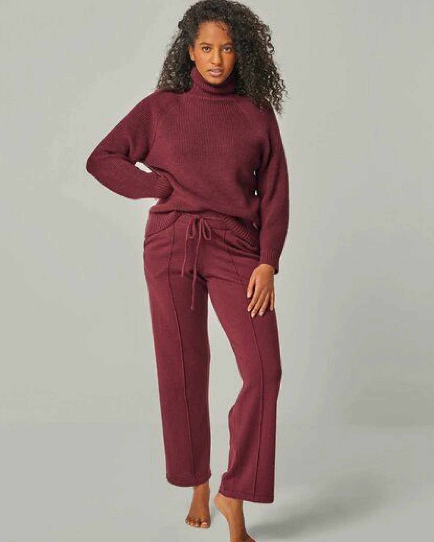 YOU LOOK PERFECT 100% Merino Rollkragenpullover "Eve" – Ansicht 3
