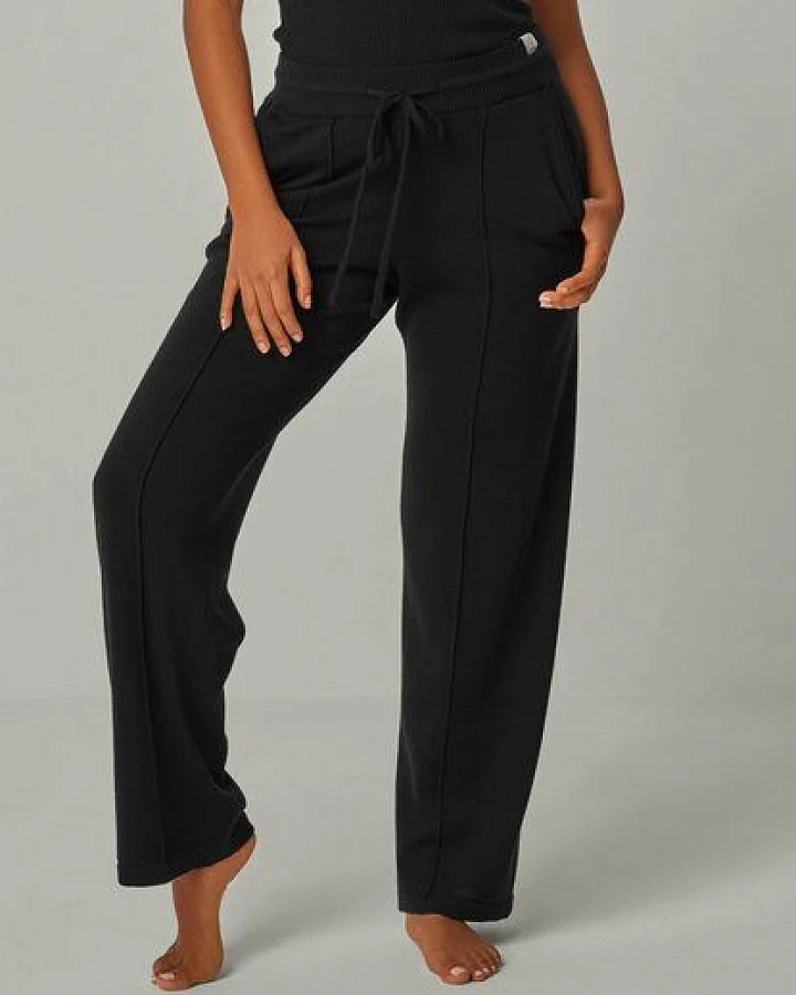 YOU LOOK PERFECT 100% Merino Strickhose mit Biese "Elisa"