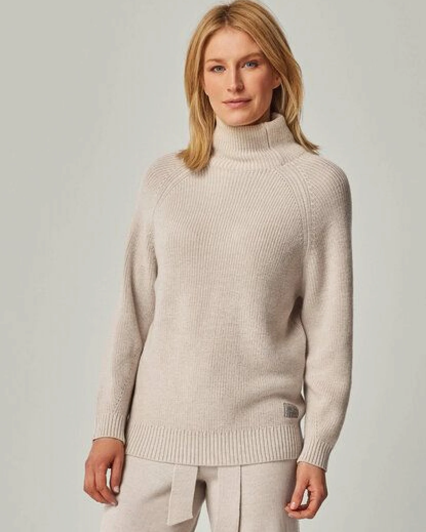 YOU LOOK PERFECT Merino Loungewear Set „Strickpullover Eve & Strickhose Bailey" – Ansicht 4