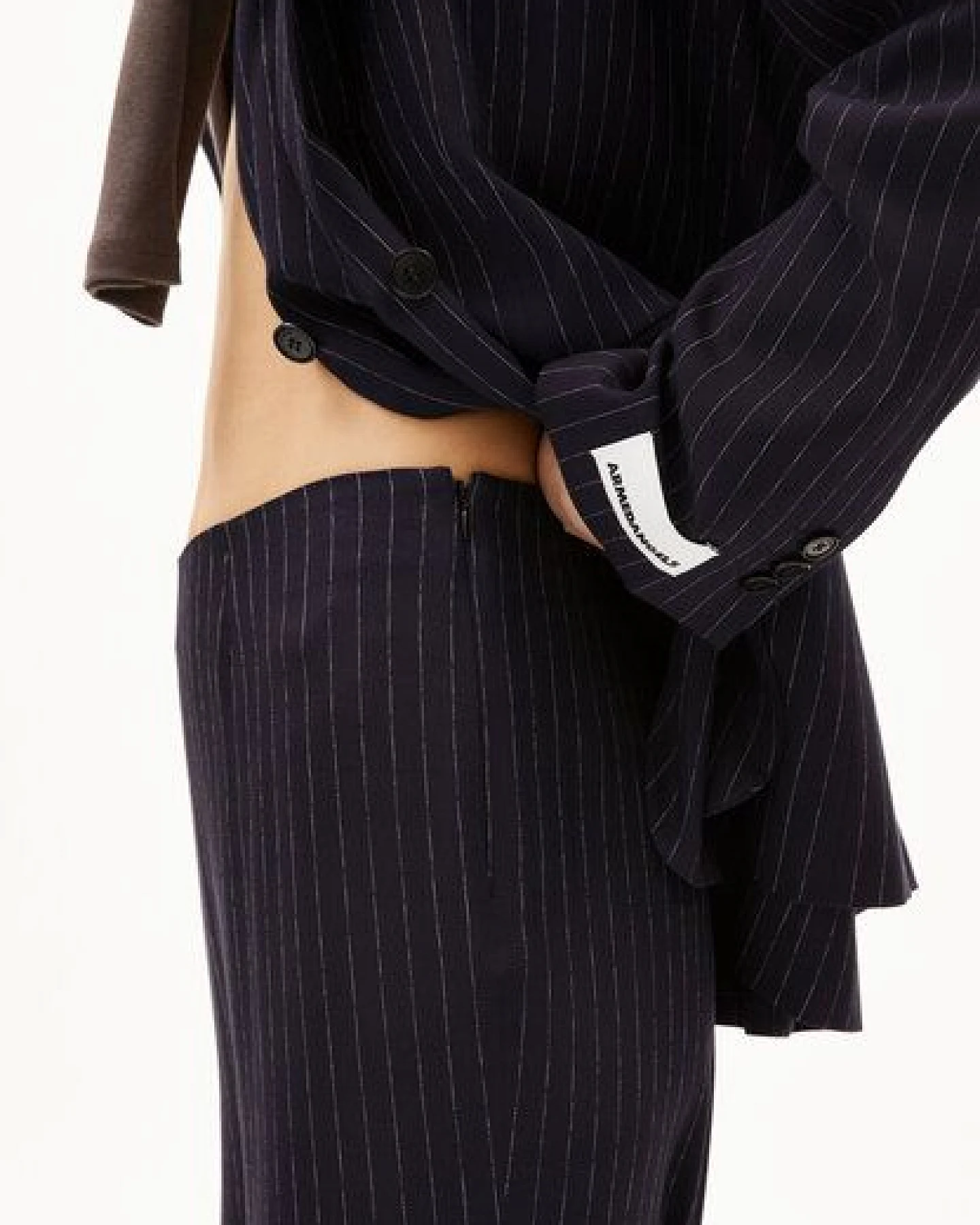 ARMEDANGELS PHAAMINA PINSTRIPE - Damen Webhose aus LENZING ECOVERO Viskose Mix – Ansicht 3