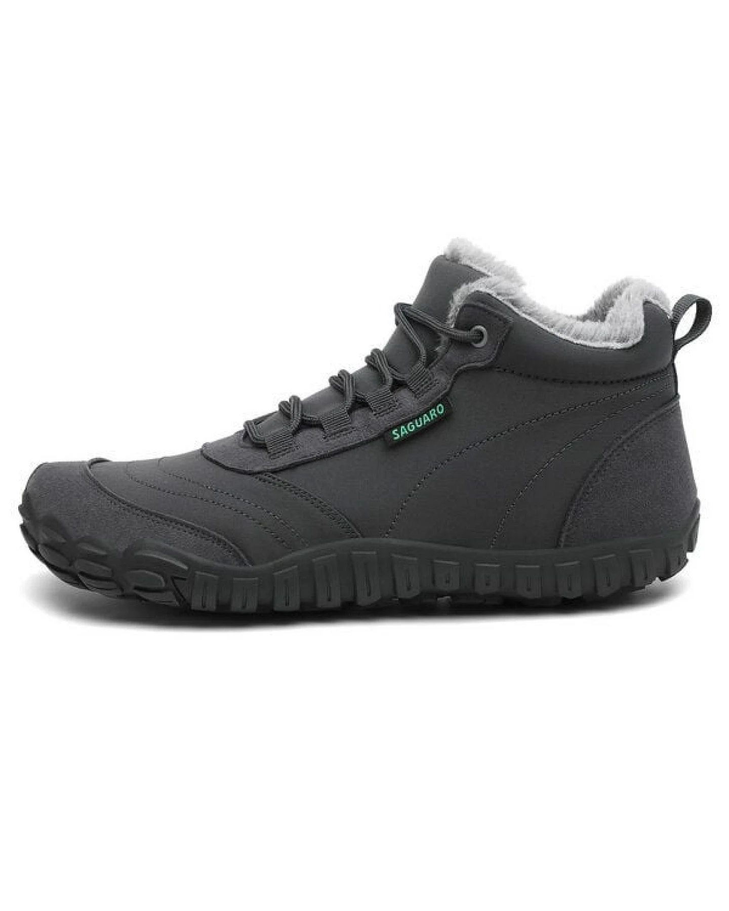 SAGUARO Barfuß-Schuhe vegan Winter-Stiefel warm & weich gefüttert Boots – Ansicht 4