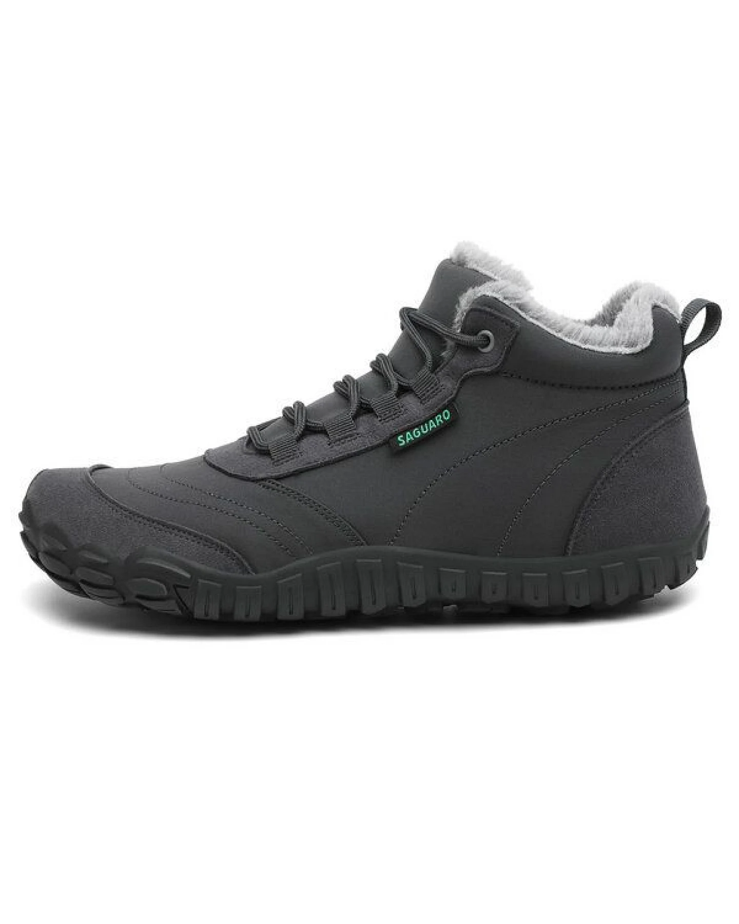 SAGUARO Barfuß-Schuhe vegan Winter-Stiefel warm & weich gefüttert Boots – Ansicht 4