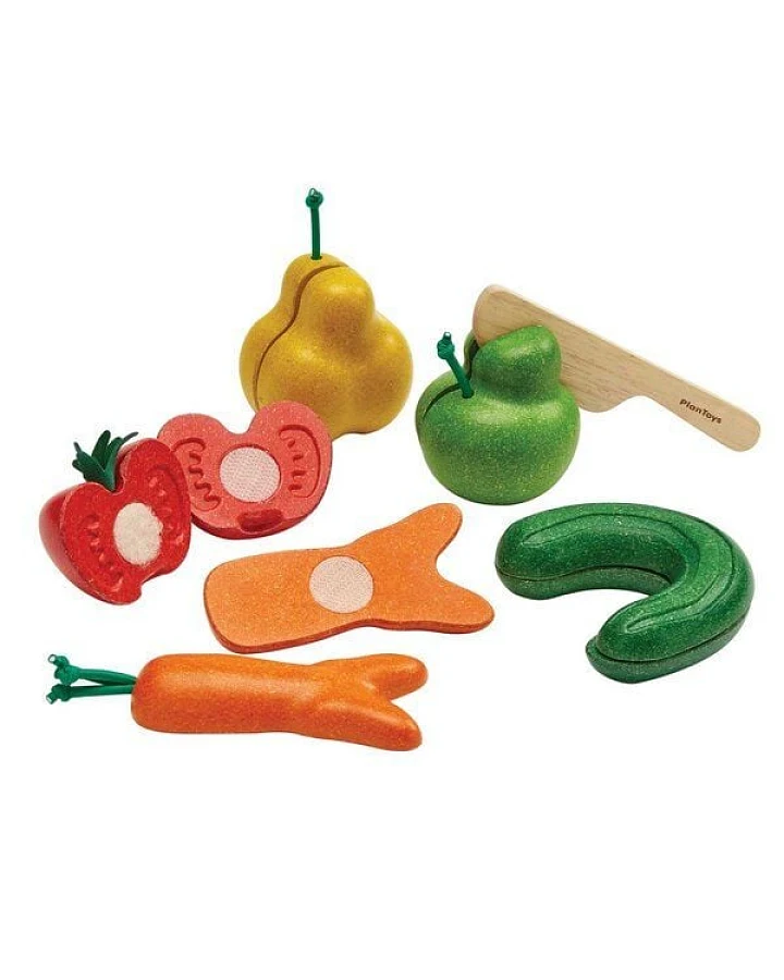 Plantoys Krummes Obst & Gemüse
