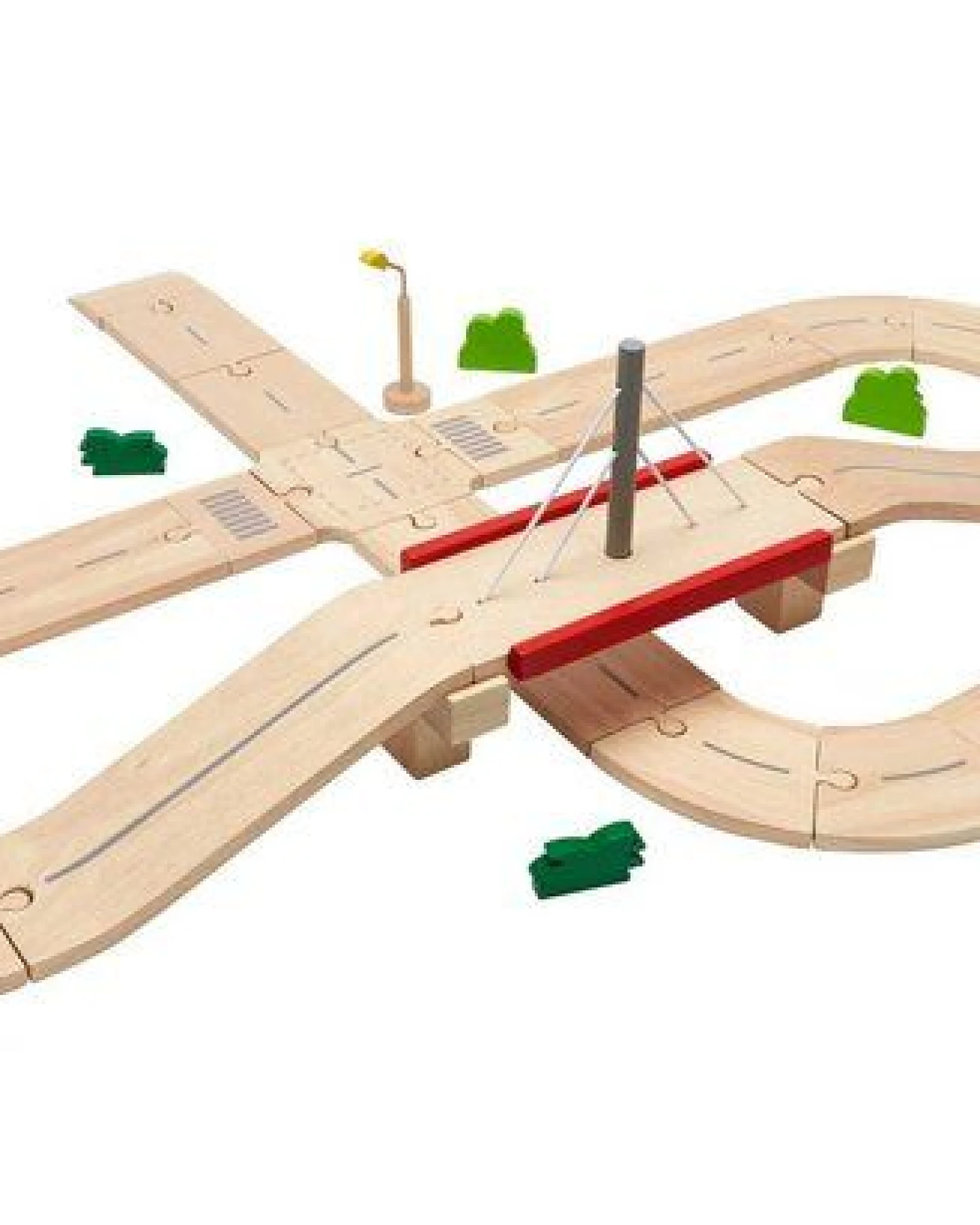 Plantoys Straßensystem aus Holz – Ansicht 3