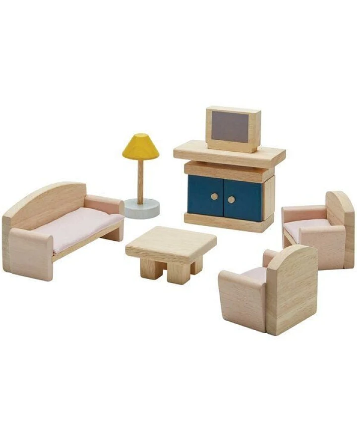 Plantoys Puppenhaus Wohnzimmer