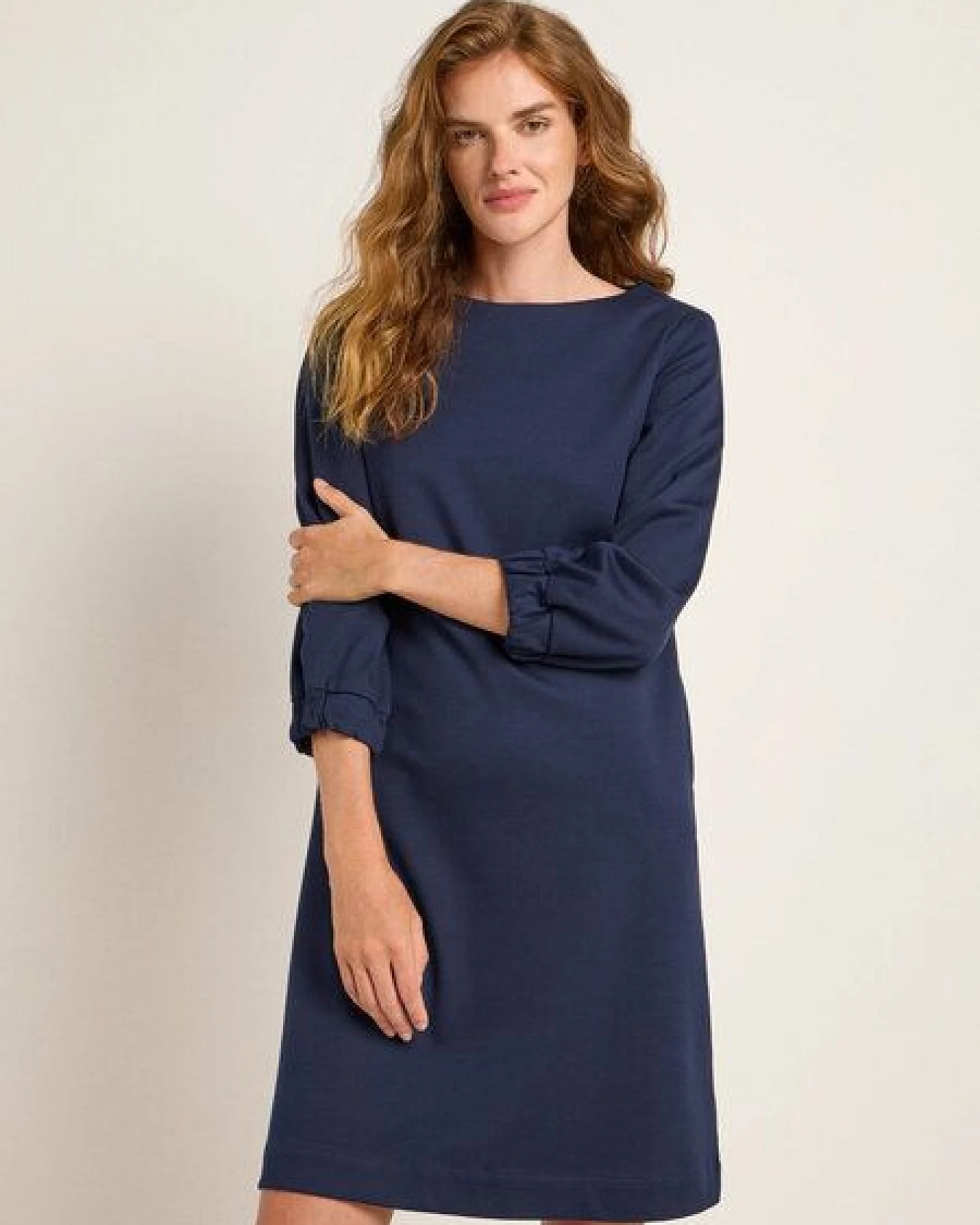 LANIUS Kleid aus Bio-Biobaumwolle und reiner Schurwolle – Ansicht 2