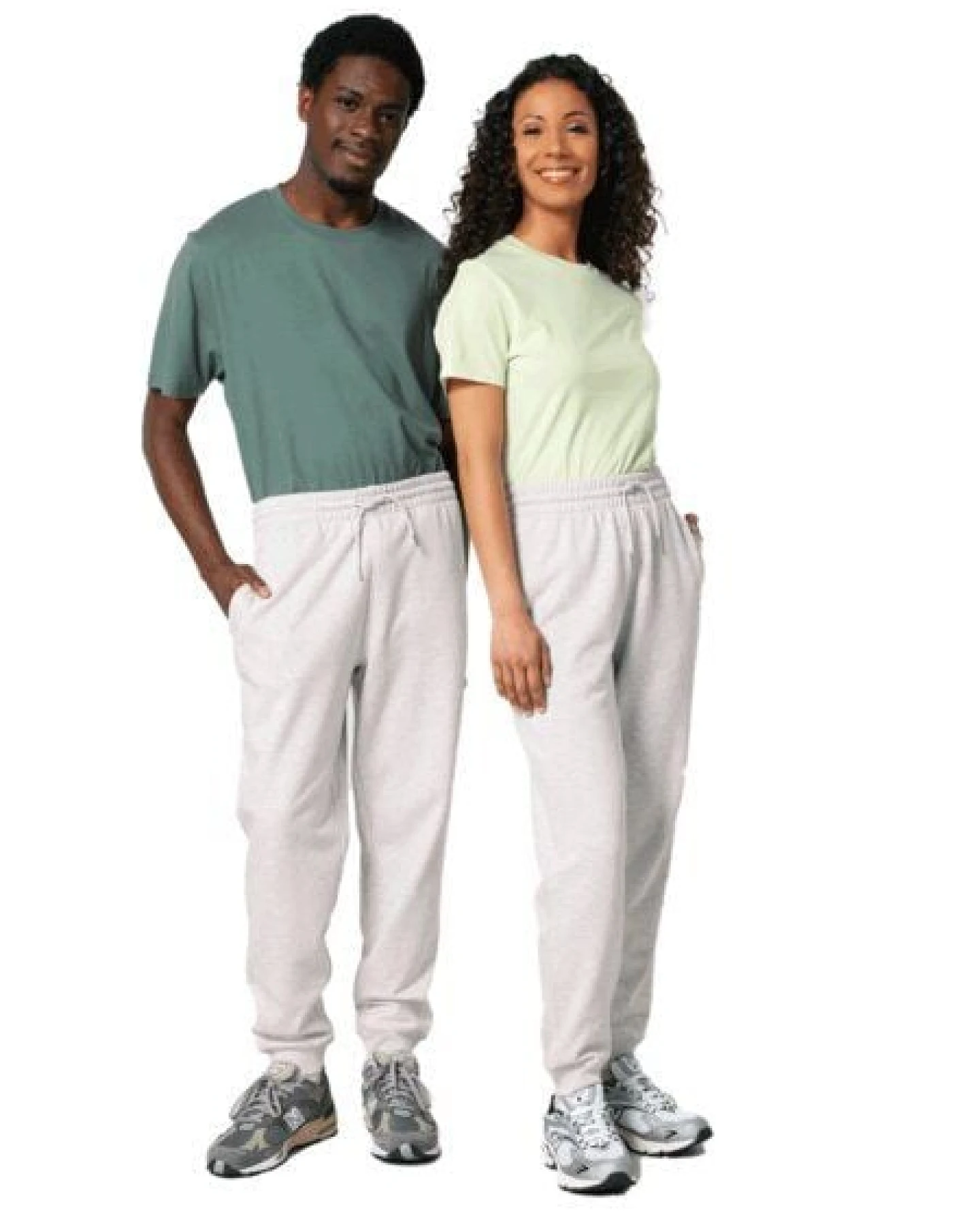 YTWOO Iconic Unisex Basic Jogginghose aus 100% Hochwertiger Biobaumwolle – Ansicht 2