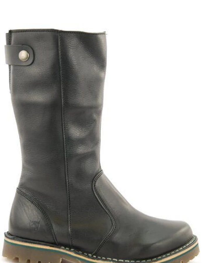 Grünbein Shoes Grünbein Stiefel Charlotte Naturform schwarz
