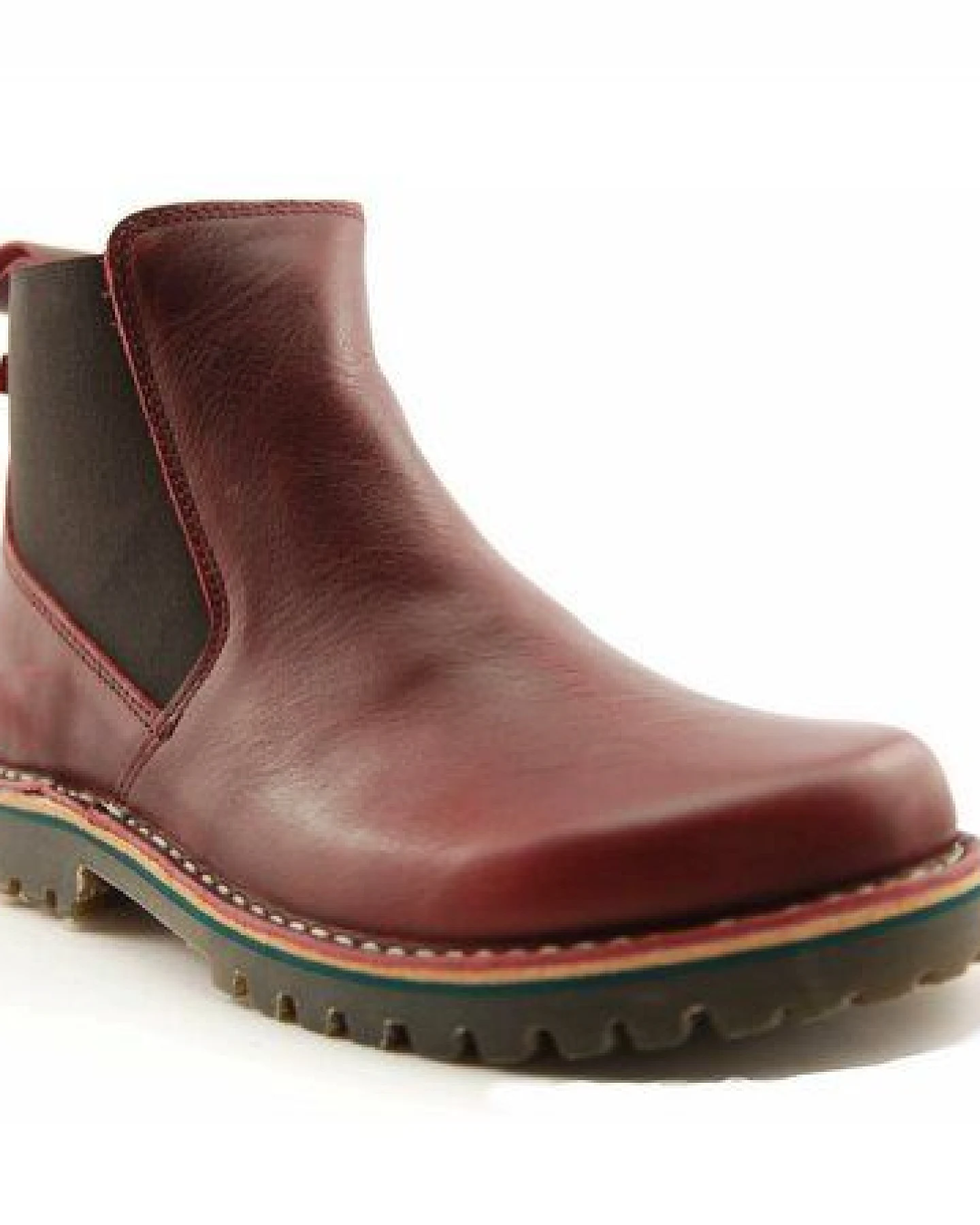 Grünbein Shoes Grünbein Chelsea Boots Susanne Naturform burgundy – Ansicht 4