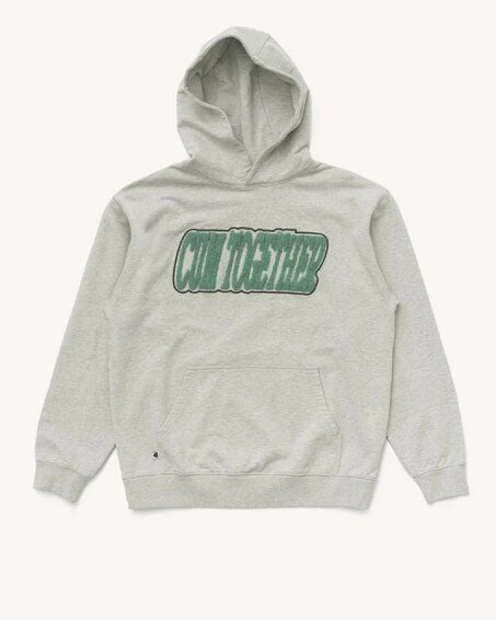 CARNE BOLLENTE Hoodie - Together With A Twist aus biologisch angebauter Baumwolle