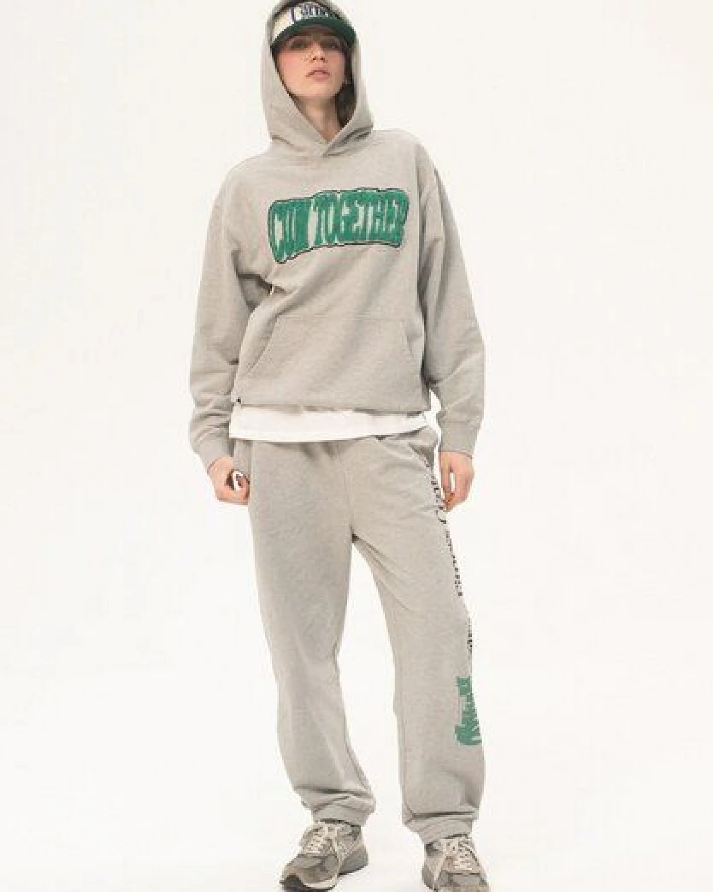 CARNE BOLLENTE Hoodie - Together With A Twist aus biologisch angebauter Baumwolle – Ansicht 3