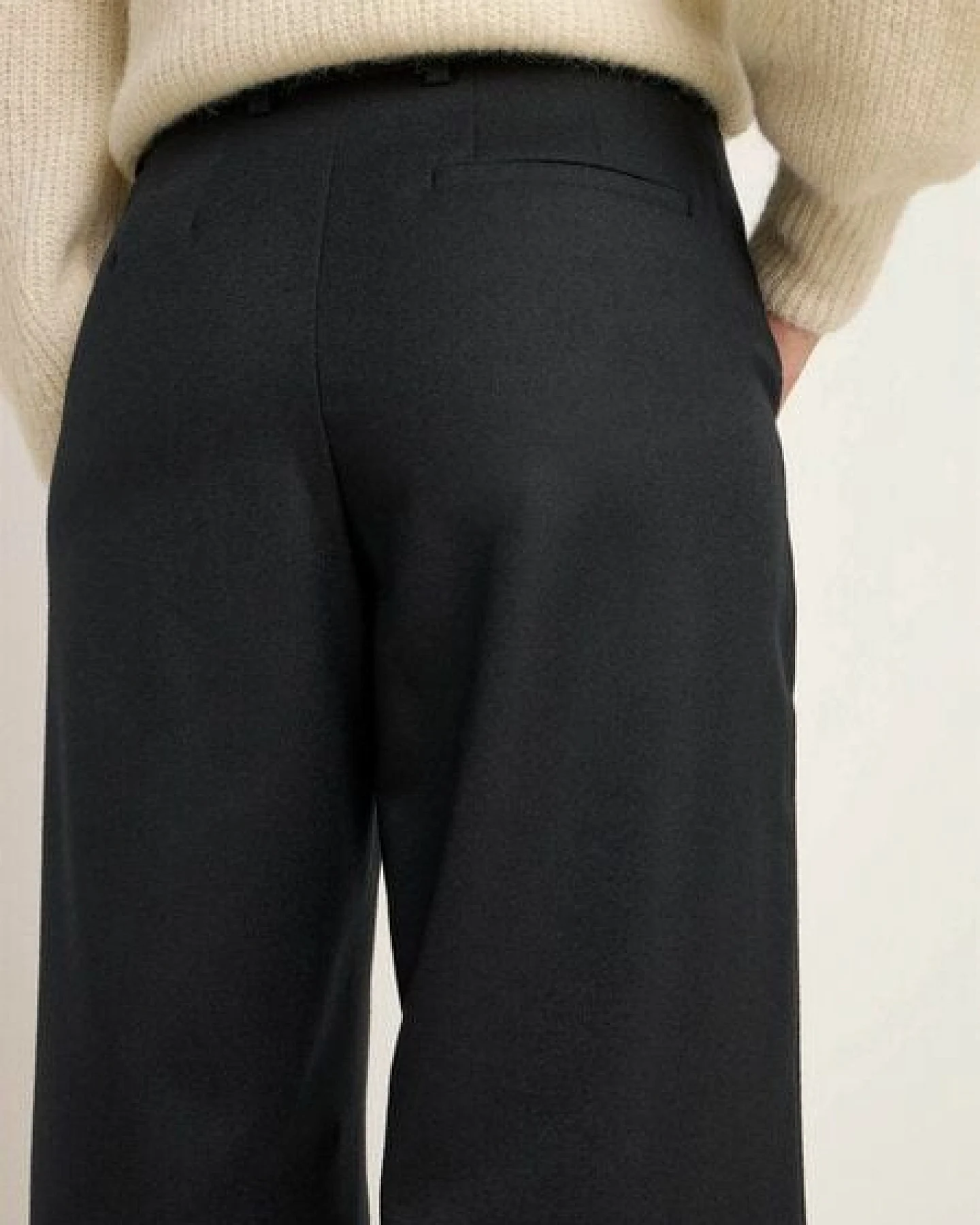 LANIUS Marlenehose aus reiner Bio-Schurwolle – Ansicht 4