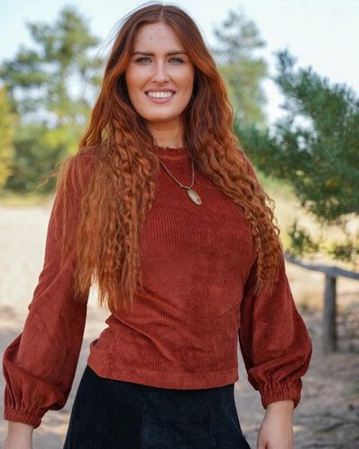 Vivien Joy Cordpullover - Marleen langer Pulli